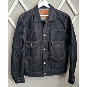 Levi’s LVC 507XX Men's 42 1953 Type II Selvedge Denim Jacket Dark Wash